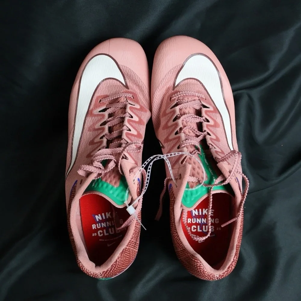 Nike Rival Sprint HQ2061-600 Red Stardust Armory Pack Track Spikes Mens Sz 10 - Picture 4 of 9